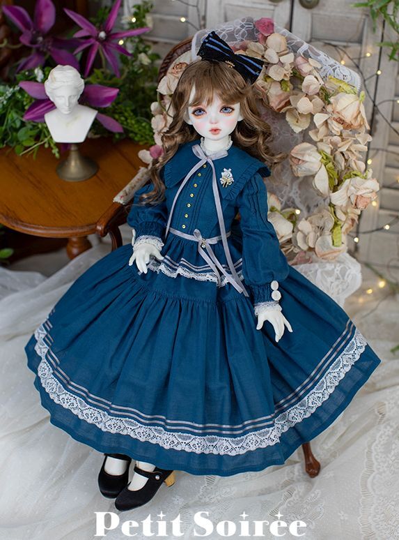 Grace Dress (MSD) - Navy | PREORDER | OUTFIT - Image 2