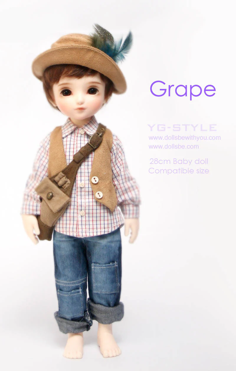 Grape 28cm Baby Doll | Preorder | DOLL - Image 3