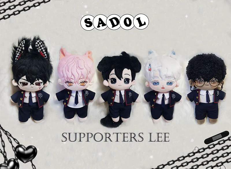GTS BOY: Gray (20cm stuffed toy) | Preorder | OUTFIT - Image 7