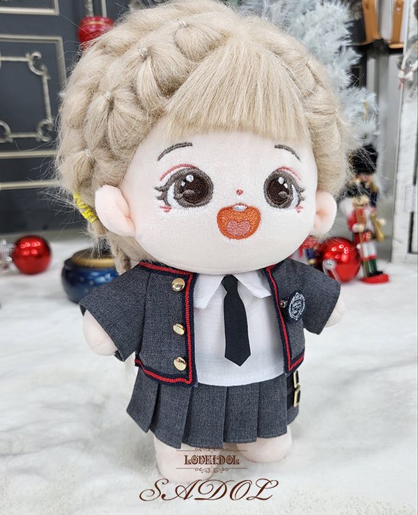 GTS Girl: Gray (for 20cm stuffed animal) | Preorder | OUTFIT - Image 2