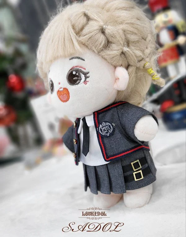 GTS Girl: Gray (for 20cm stuffed animal) | Preorder | OUTFIT - Image 3