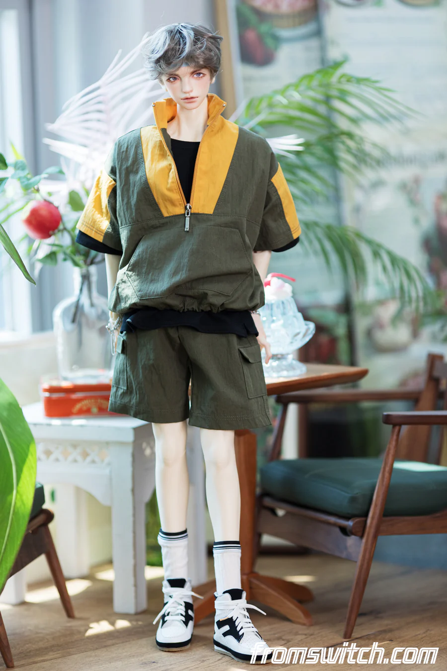 HEITER Set-up: Khaki [Limited quantity] | PREORDER | OUTFIT - Image 3