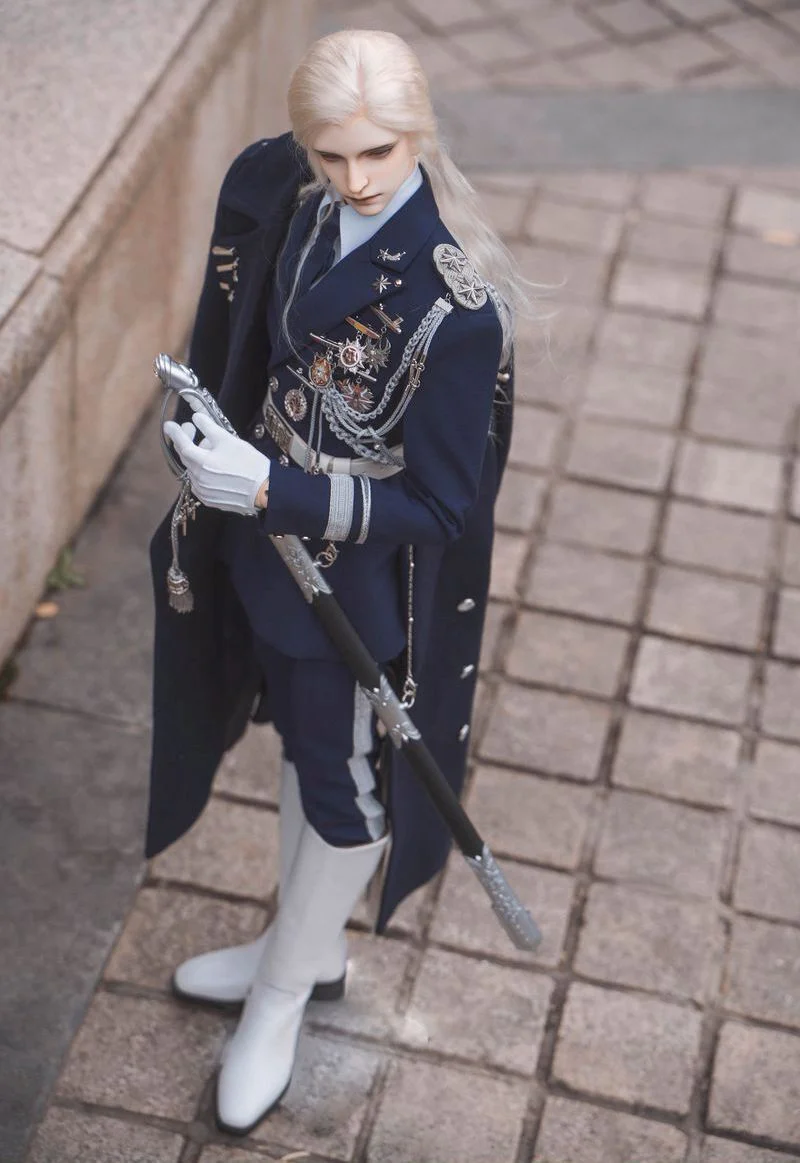 Honor Military Dress Blue & Silver Fullset: ID75 [Limited Time Offer] | PREORDER | OUTFIT - Image 3