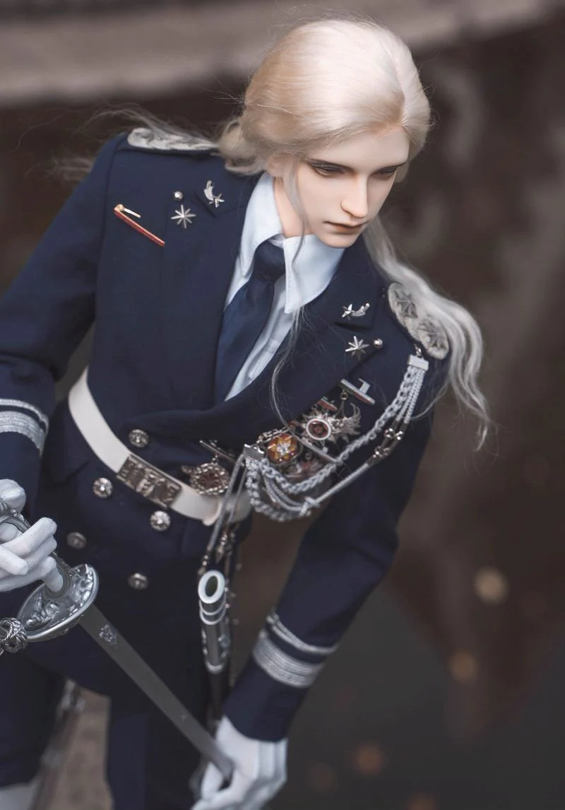 Honor Military Dress Blue & Silver Fullset: ID75 [Limited Time Offer] | PREORDER | OUTFIT - Image 6
