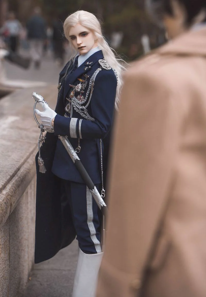 Honor Military Dress Blue & Silver Fullset: ID75 [Limited Time Offer] | PREORDER | OUTFIT - Image 9