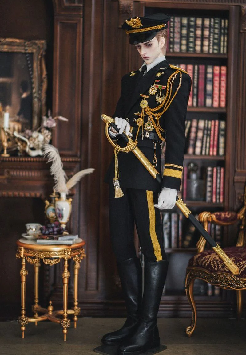 Honour Military Dress Black & Gold Fullset [Limited Time Offer] | PREORDER | OUTFIT - Image 4