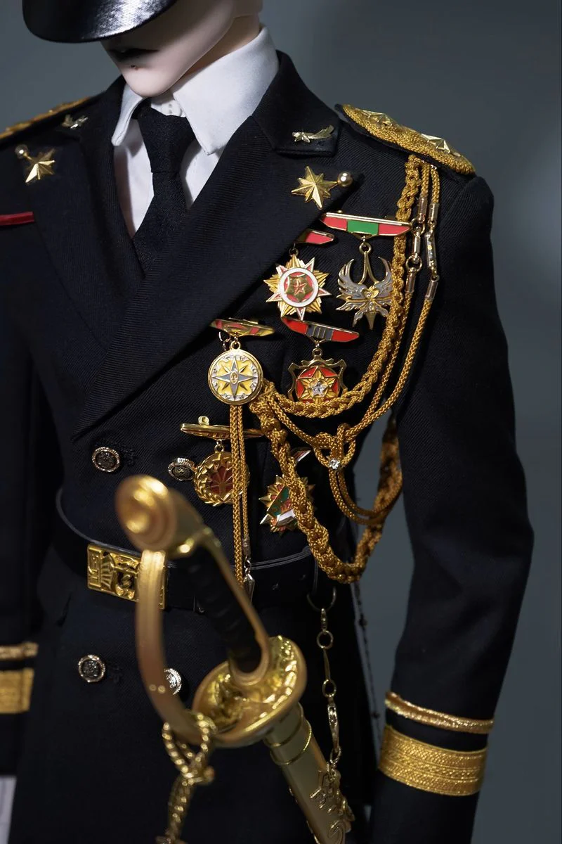 Honour Military Dress Black & Gold: ID75 [Limited Time Offer] | PREORDER | OUTFIT - Image 6