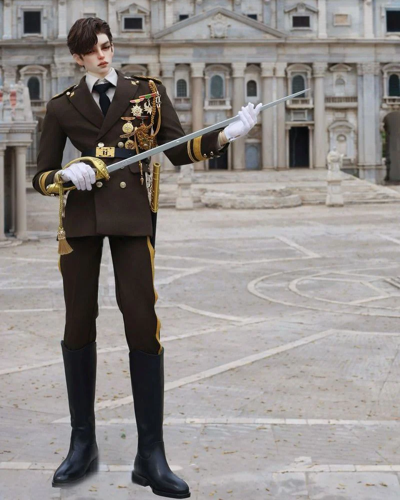 Honour Military Dress Brown & Gold Fullset [Limited Time Offer] | PREORDER | OUTFIT - Image 2