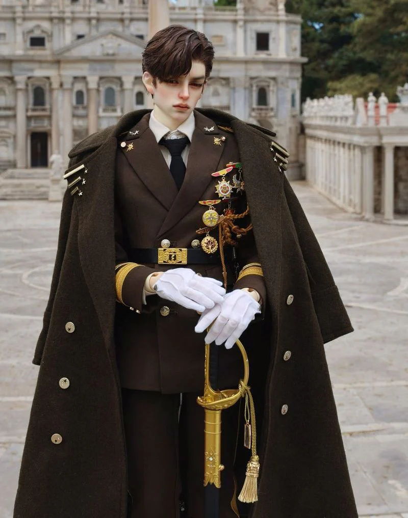 Honour Military Dress Brown & Gold Fullset [Limited Time Offer] | PREORDER | OUTFIT - Image 4