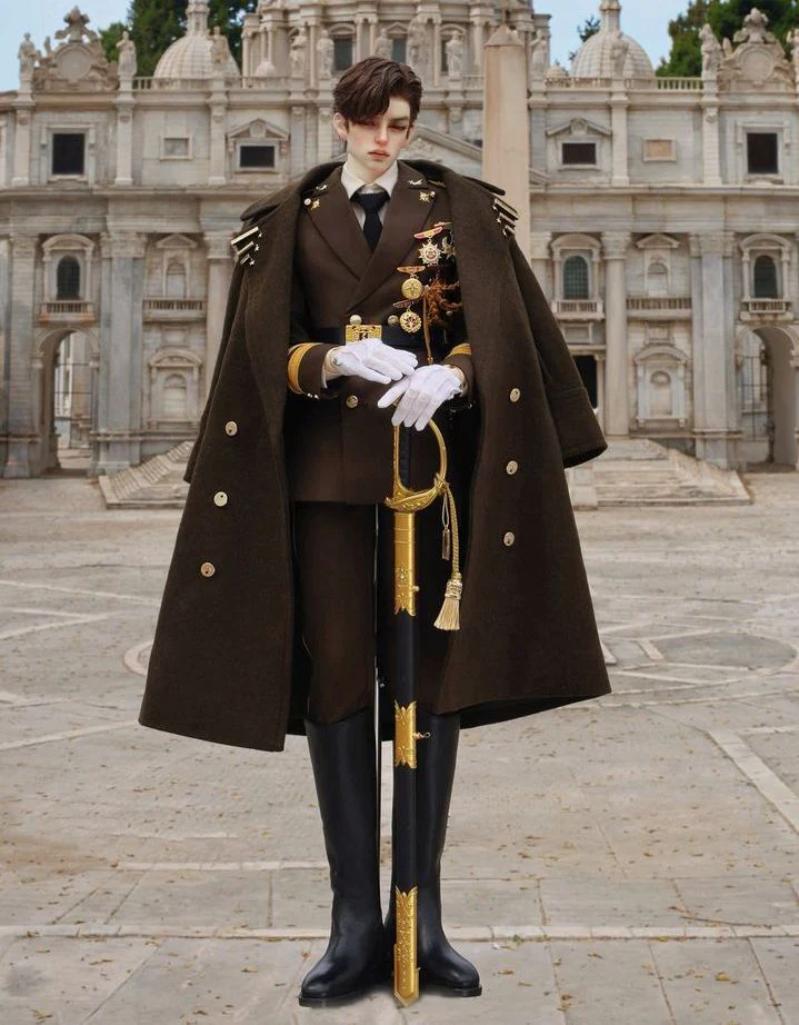 Honour Military Dress Brown & Gold: ID75 [Limited Time Offer] | PREORDER | OUTFIT - Image 2