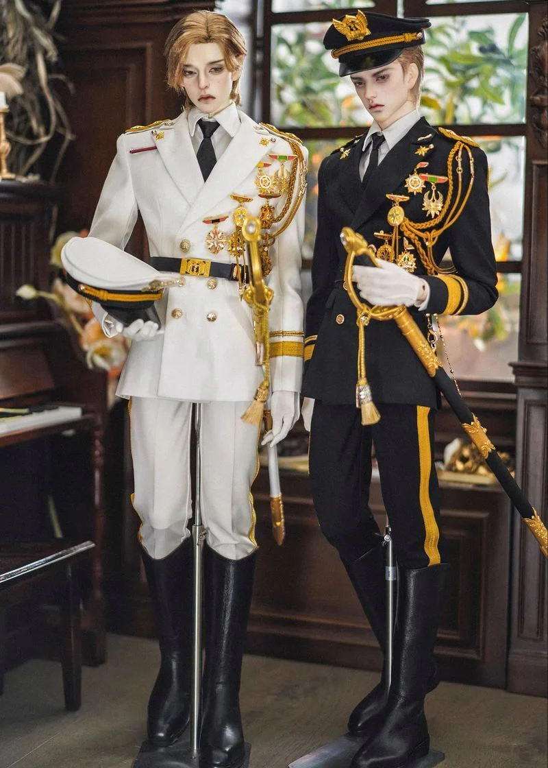 Honour Military Dress White & Gold Fullset [Limited Time Offer] | PREORDER | OUTFIT - Image 5