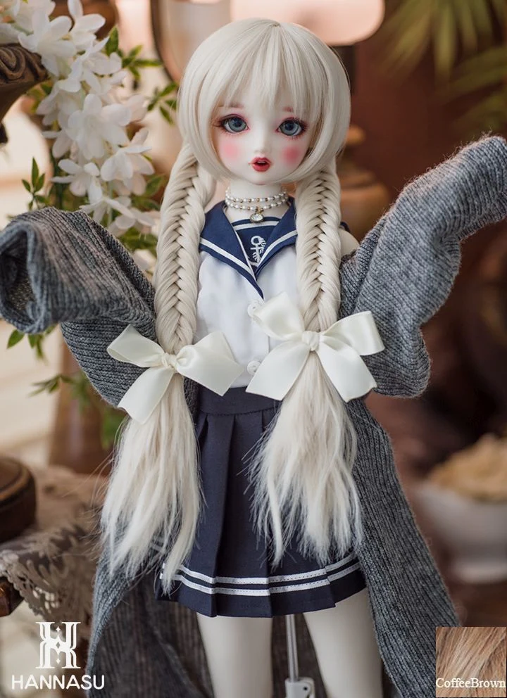 HW-1107 (7~8inch) Coffee Brown | Preorder | WIG
