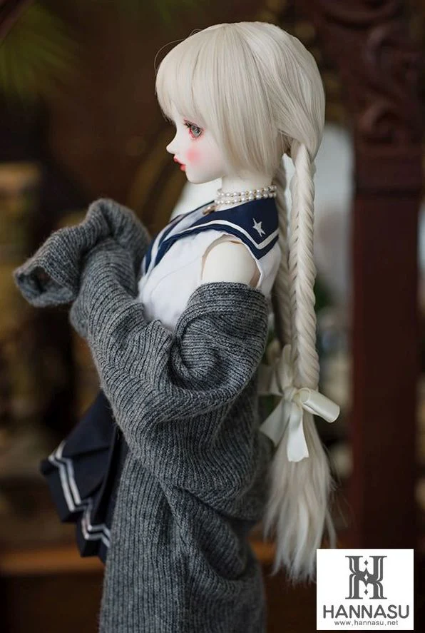 HW-1107 (7~8inch) Milk Blond| Preorder | WIG - Image 6
