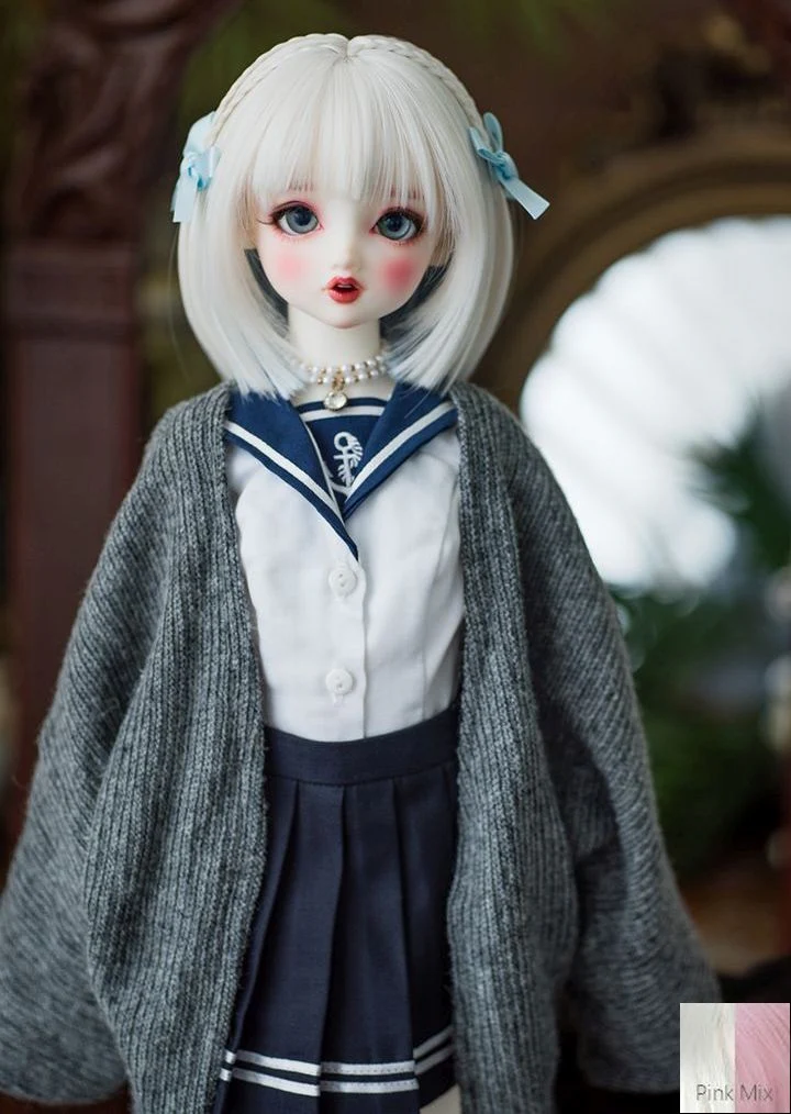 HW-1108 (9~10inch) Pink Mix | Preorder | WIG - Image 2