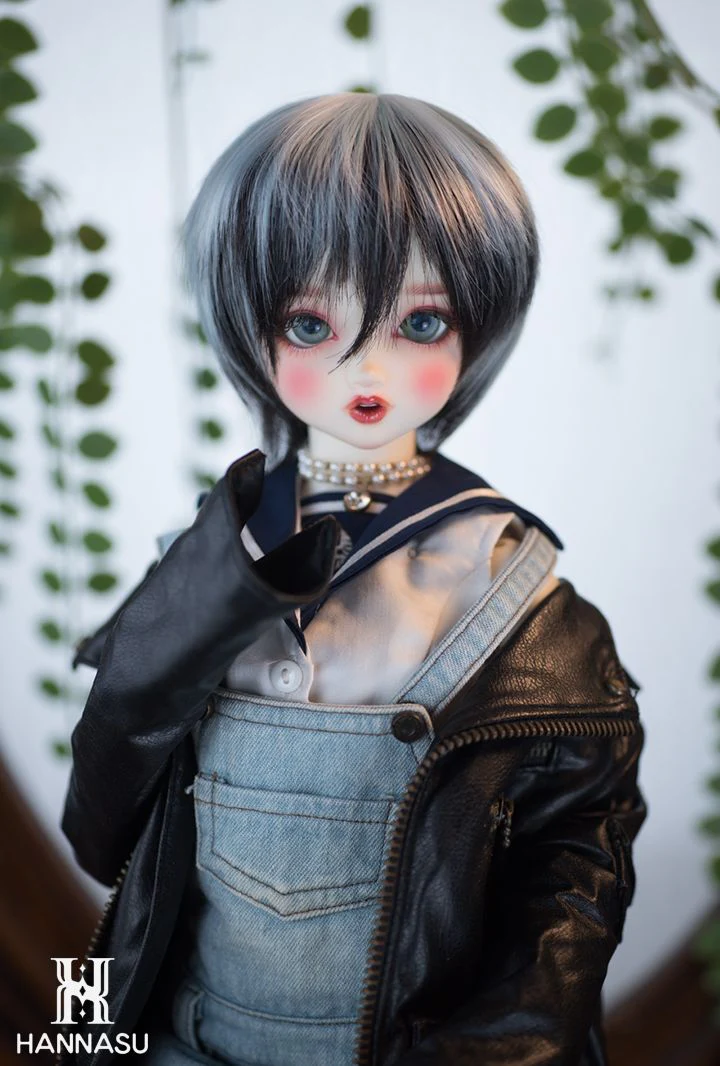 HW-1116 (7~8inch) - DarkSnow | Item in Stock | WIG - Image 2