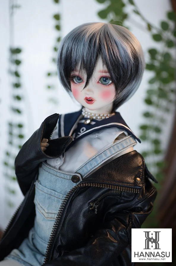 HW-1116 (7~8inch) - DarkSnow | Item in Stock | WIG - Image 3
