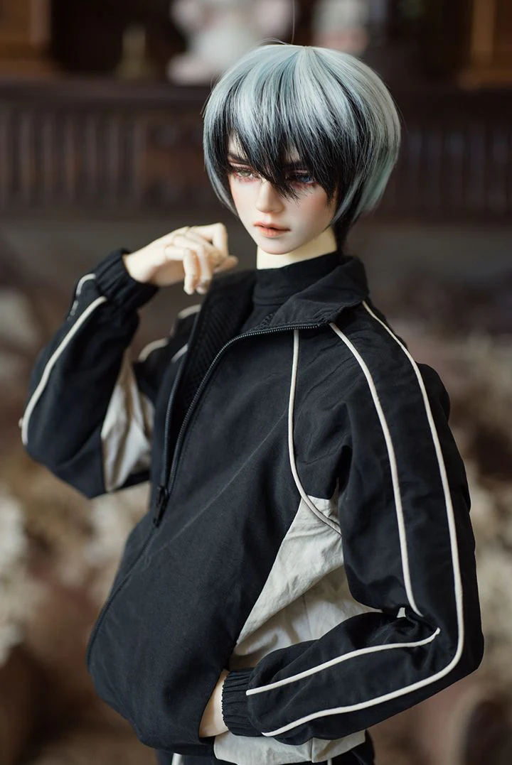 HW-1116 (8~9inch) - DarkSnow | Item in Stock | WIG - Image 3