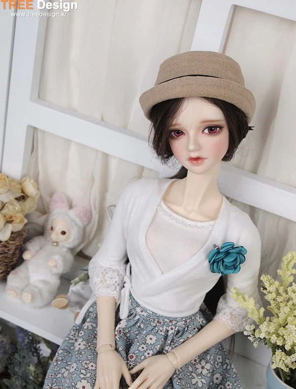 LADYKIN Cardigan_Aqua | Preorder | OUTFIT - Image 3