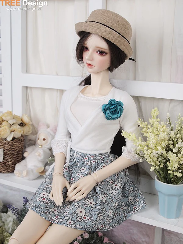 LADYKIN Cardigan_Aqua | Preorder | OUTFIT - Image 4
