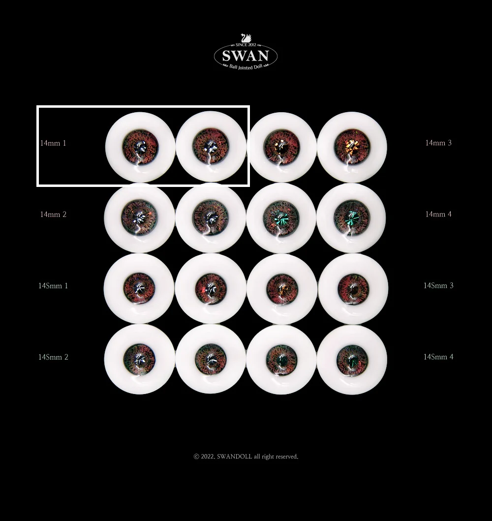 [Limited Quantity] Camellia [P0000BAU] 14mm-1 | Preorder | EYE - Image 2
