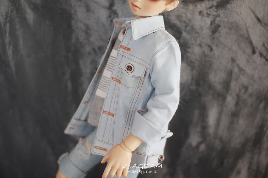 [MSD]Jaycop Jacket #sky [Limited Quantity] | Preorder | OUTFIT - Image 3