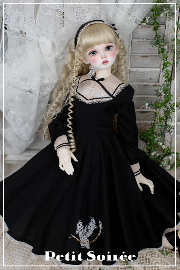 Margaret Dress (SD)-Black | Preorder | OUTFIT - Image 4