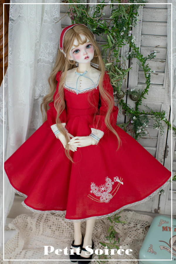 Margaret Dress (SD) -Red | Preorder | OUTFIT - Image 5