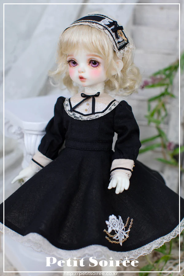 Margaret Dress (USD)-Black | Preorder | OUTFIT - Image 4