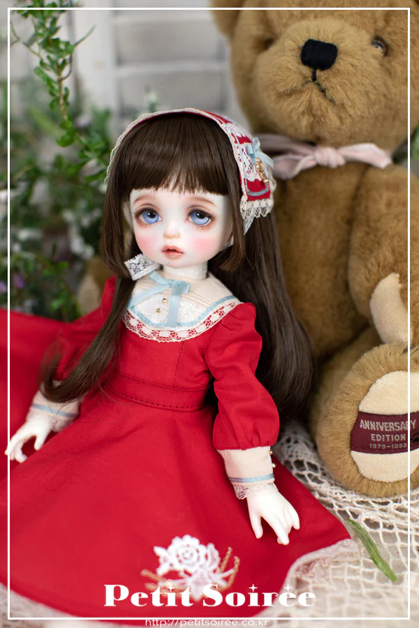Margaret Dress (USD)-Red | Preorder | OUTFIT - Image 5