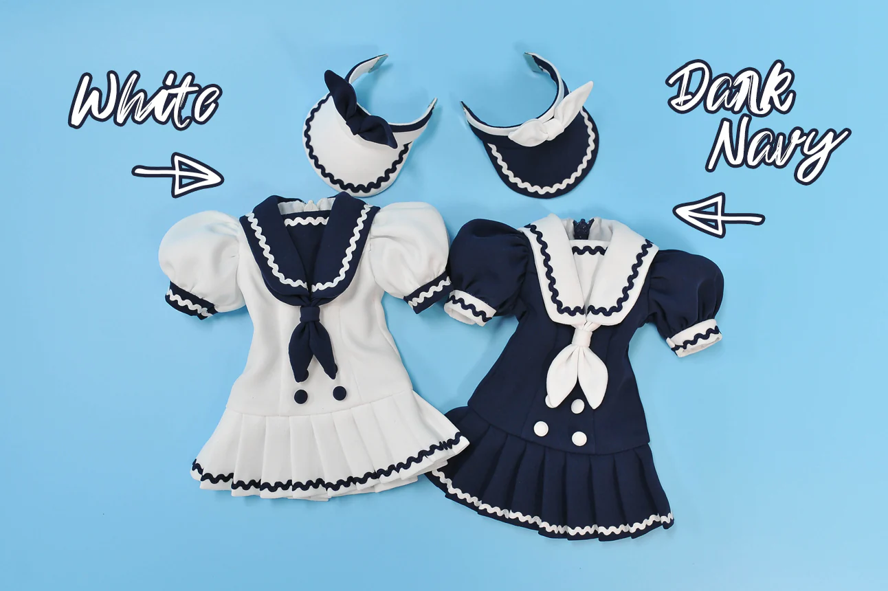 Marine Wave - MSD, MDD GIRL: White/7~8inch [Limited Quantity] | Preorder | OUTFIT - Image 12