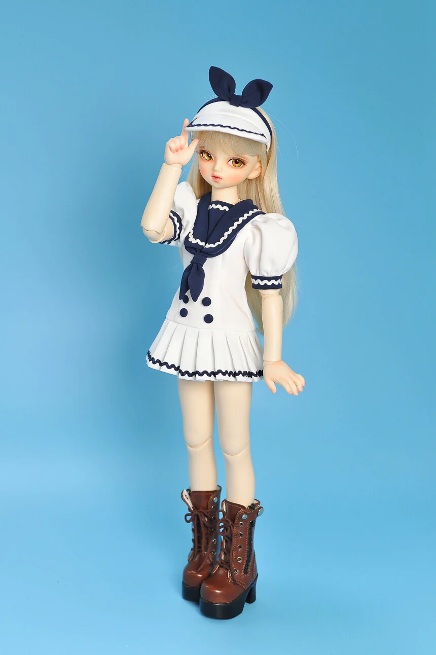 Marine Wave - MSD, MDD GIRL: White/7~8inch [Limited Quantity] | Preorder | OUTFIT - Image 4