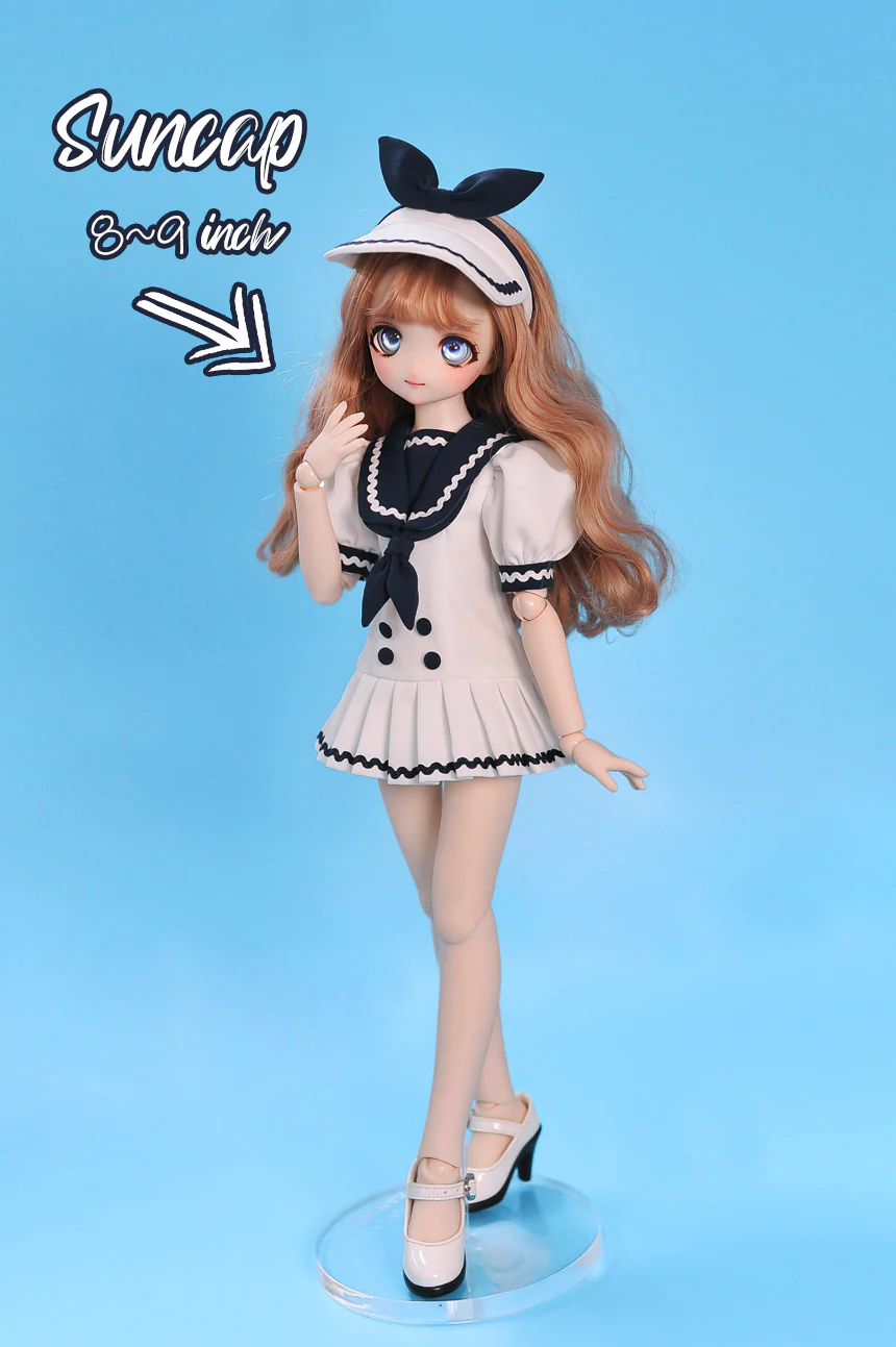 Marine Wave - MSD, MDD GIRL: White/8~9inch [Limited Quantity] | Preorder | OUTFIT - Image 7