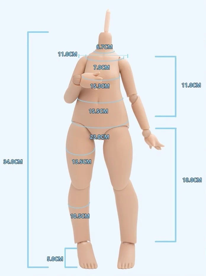 MIE -Meat Ver.2 Girl Body -Chocolate Skin (Katsukuriki) [Limited quantity] | PREORDER | DOLL - Image 12