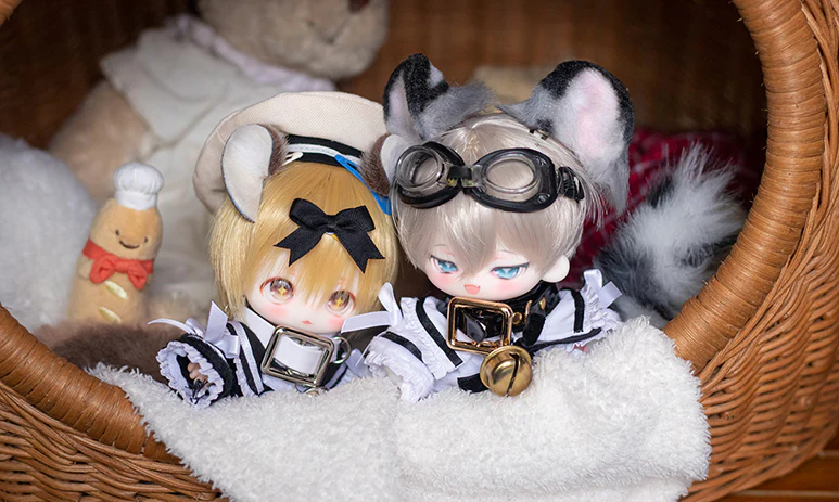 Mini Cotton Balls (7-8 inches) -Mini Gold | Preorder | DOLL - Image 5