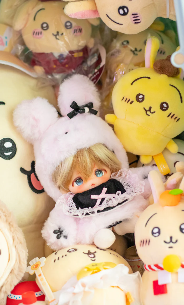 Minii Cotton Balls (7-8 inches) -Moon  | Preorder | DOLL - Image 3
