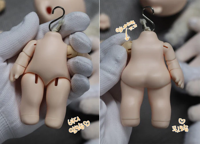 Minii Cotton Balls (7-8 inches) -Rain  | Preorder | DOLL - Image 5