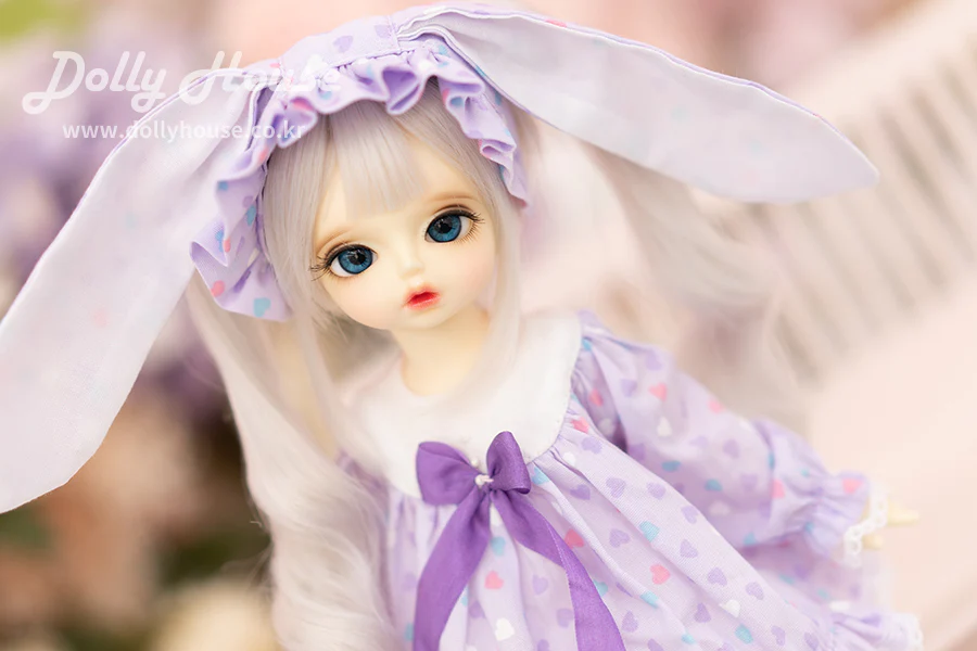 Mokona Pajamas - Heart Purple  [26cm] [Limited quantity]  | Preorder | OUTFIT - Image 5
