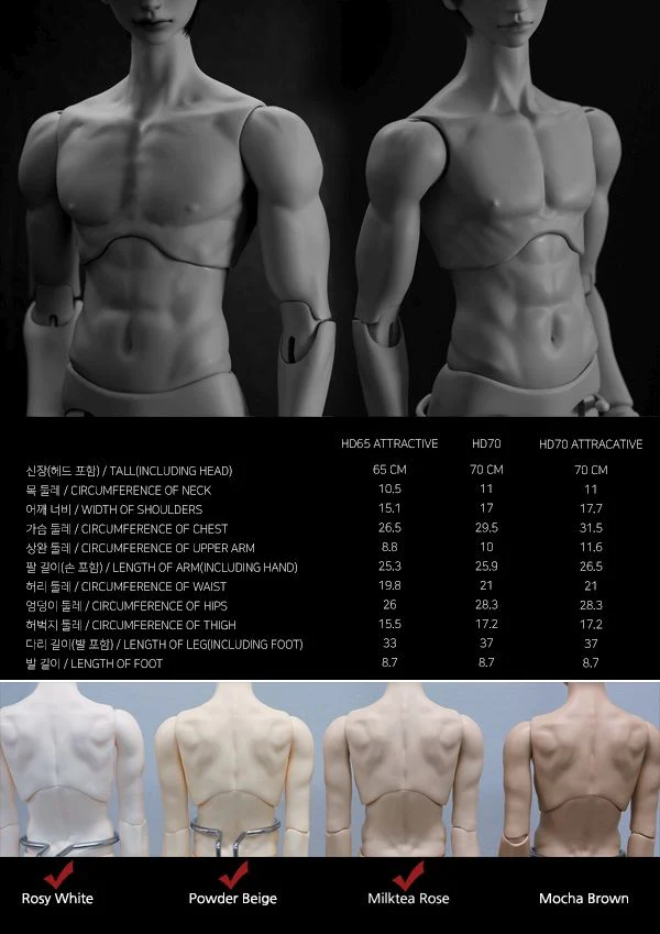 Monthly HD : 70boy body | Preorder | PARTS - Image 16