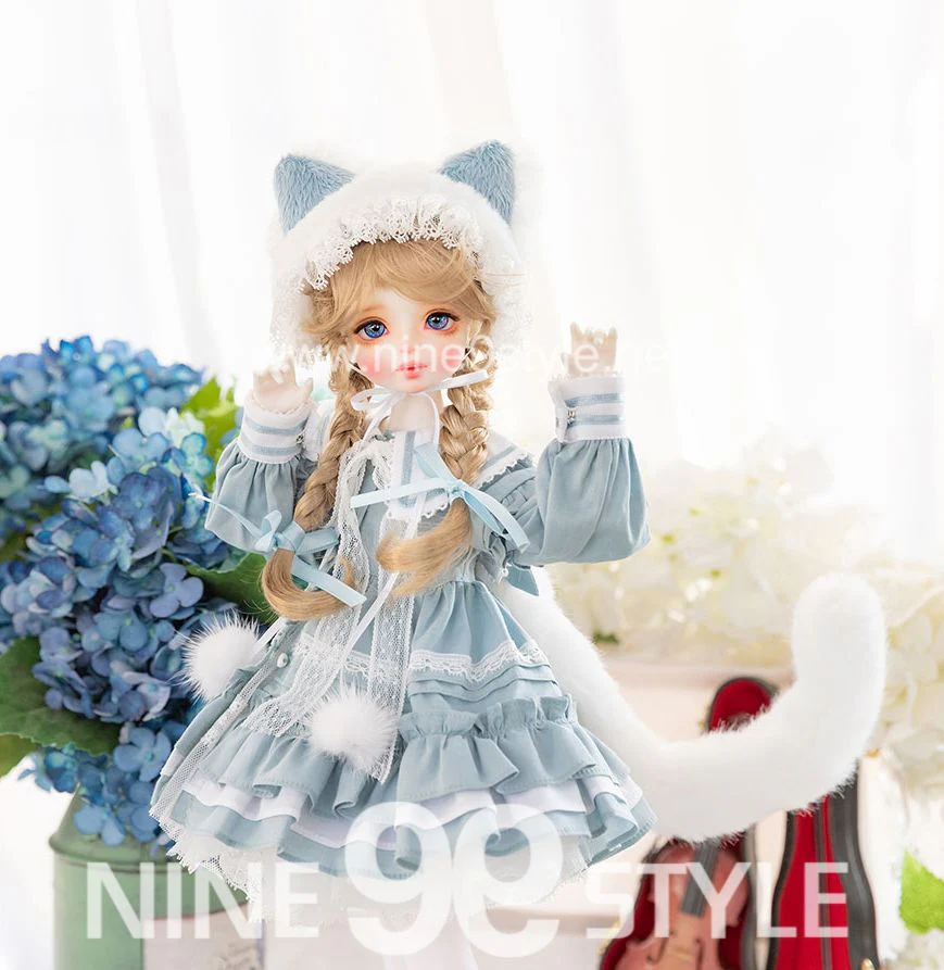 [MSD]Kitty sailor dress(Blue)&[NineBJD] Doll SET | Preorder | DOLL - Image 3