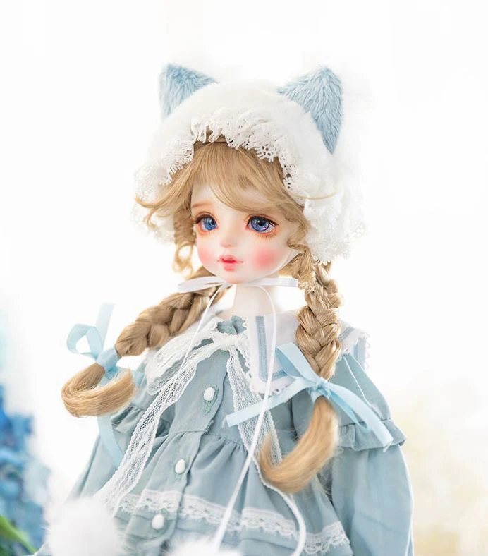 [MSD]Kitty sailor dress(Blue)&[NineBJD] Doll SET | Preorder | DOLL - Image 4
