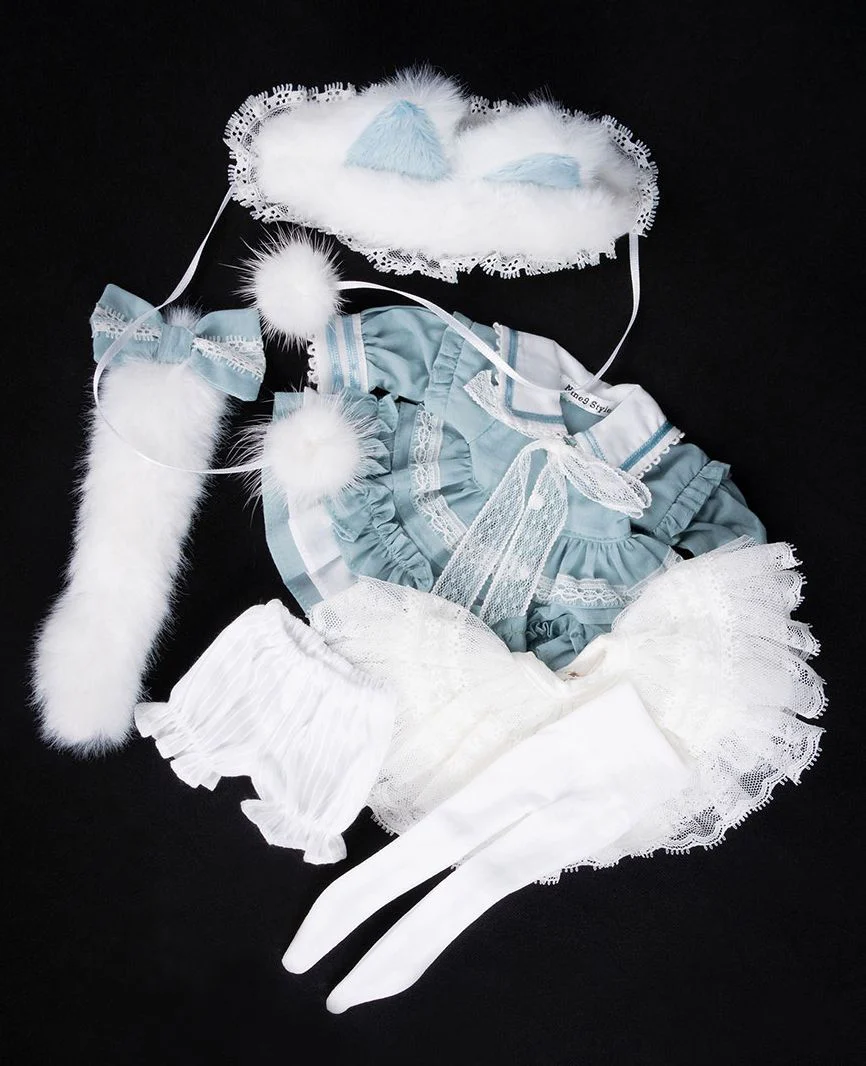 [MSD]Kitty sailor dress(Blue)&[NineBJD] Doll SET | Preorder | DOLL - Image 8