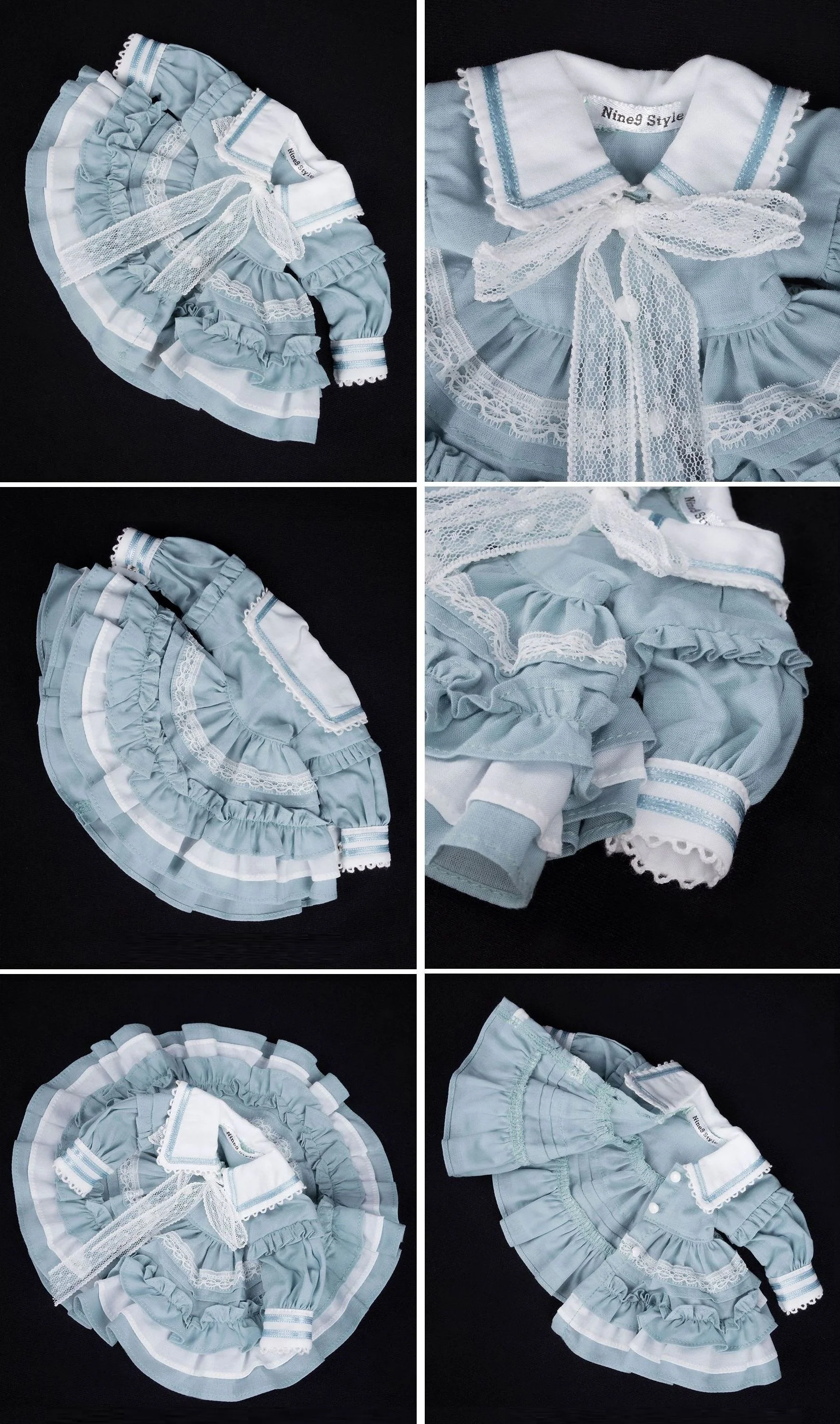 [MSD]Kitty sailor dress(Blue)&[NineBJD] Doll SET | Preorder | DOLL - Image 9