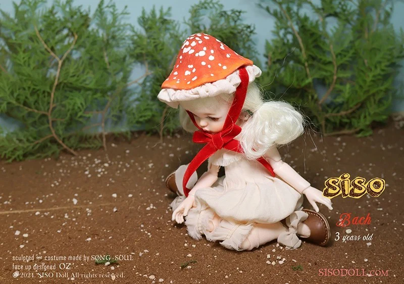 Mushroom Dress(Dali -3 years old) | PREORDER | OUTFIT - Image 2