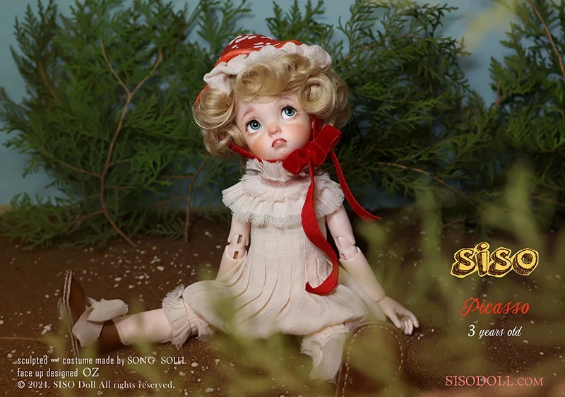 Mushroom Dress(Dali -5 years old) | PREORDER | PARTS - Image 12