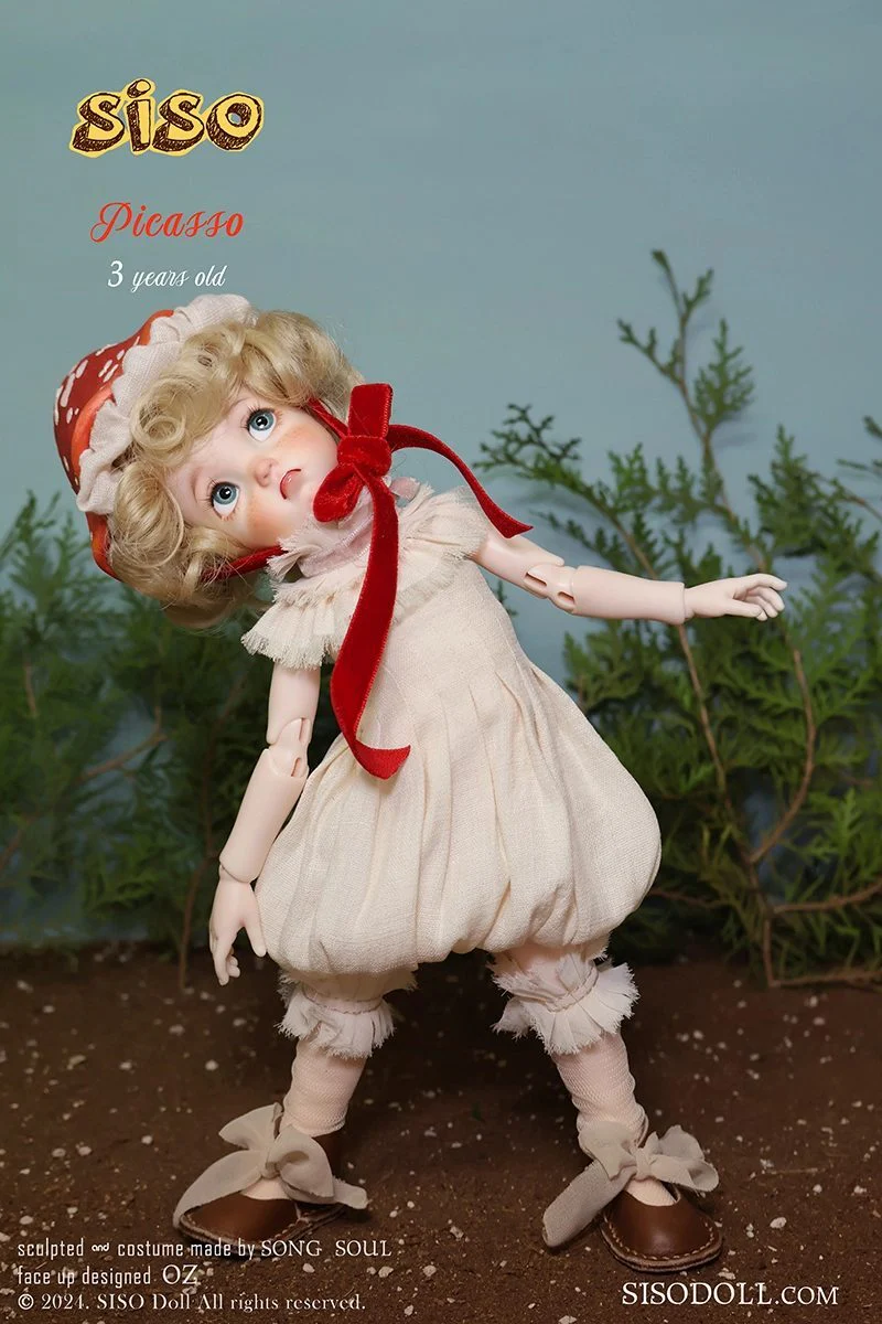 Mushroom Dress(Dali -5 years old) | PREORDER | PARTS - Image 7