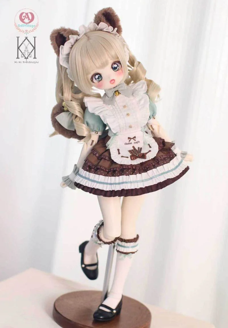 Neko Café Full Set Mint Choco: ADV41 or 1/4 Doll (7-8inch) [20% OFF for a limited time] | PREORDER | OUTFIT - Image 3