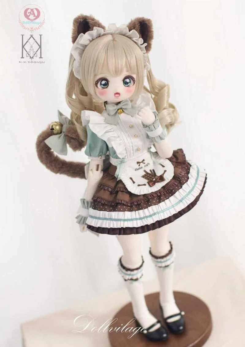 Neko Café Full Set Mint Choco: ADV41 or 1/4 Doll (7-8inch) [20% OFF for a limited time] | PREORDER | OUTFIT - Image 4