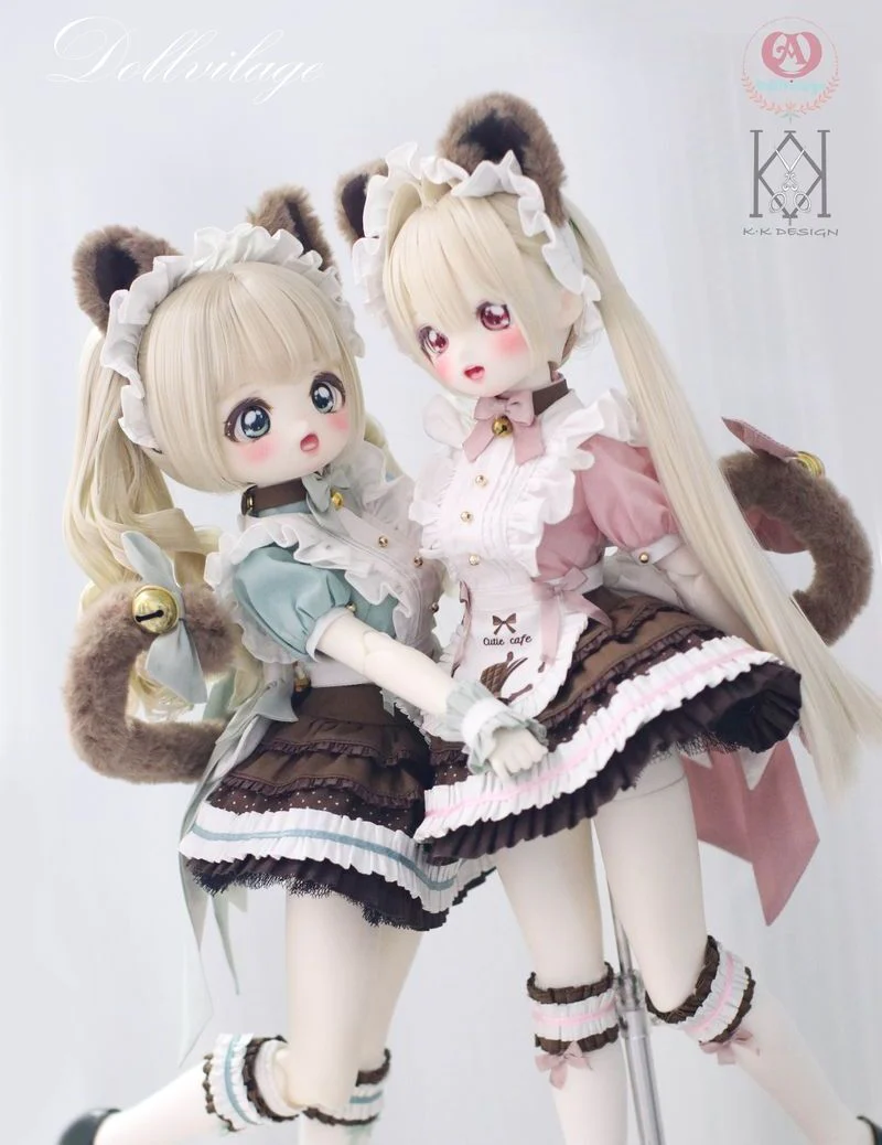 Neko Café Full Set Mint Choco: MSD (7-8inch) [20% OFF for a limited time] | PREORDER | OUTFIT - Image 6