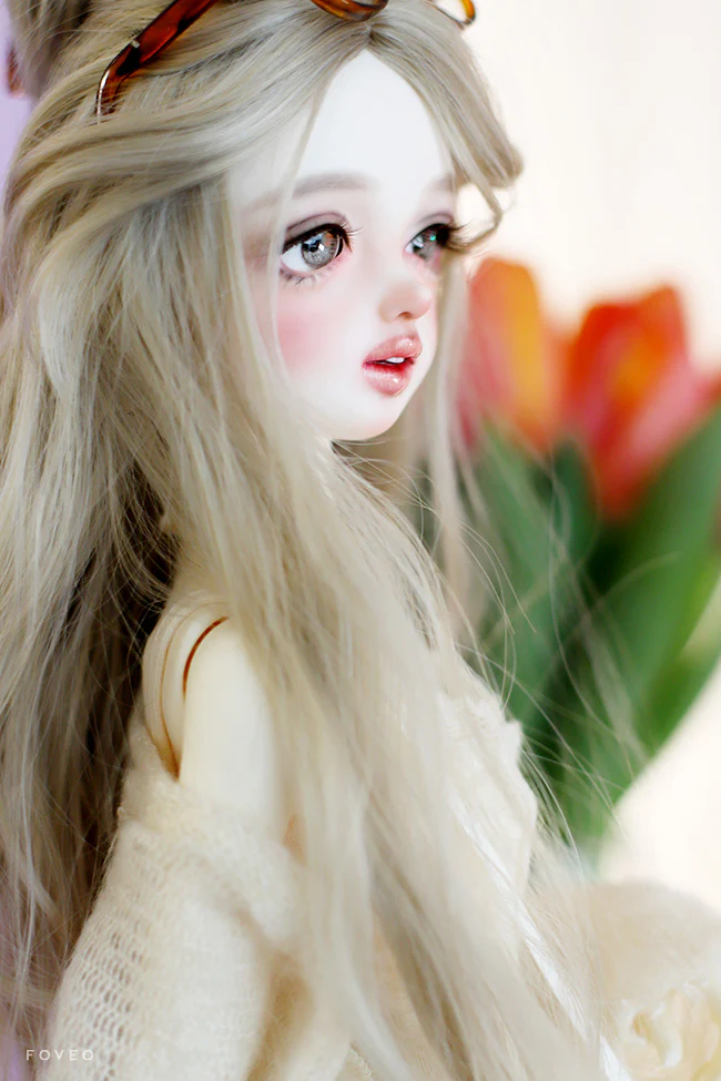 Nina.B Head Special Face Up -Antique Coral Skin [Limited quantity] | Preorder | PARTS - Image 7