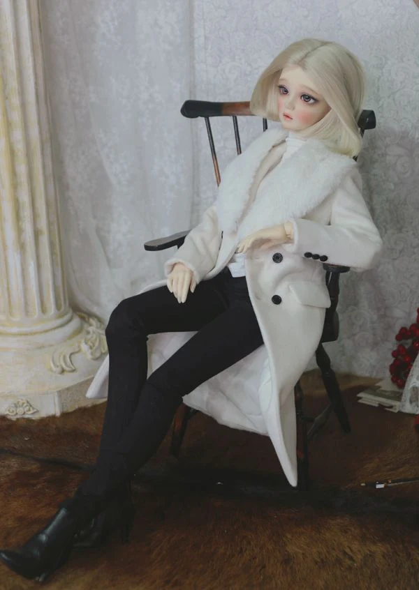 Overfit Coat-Double Breasted 58cm,64cm: Black [Limited time] | Preorder | OUTFIT - Image 10